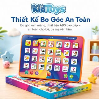 Máy Tính Bảng Đồ Chơi Y-Pad KidToys - Bé Học Tiếng Anh Và Phát Triển Ngôn Ngữ
