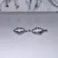 HFSHY Nữ Hình Học Tai Bule Bông Tai Zircon Vòng Tuyên Bố Trang Sức Phong Cách Tối Giản Cho Văn Phòng Nhìn VN