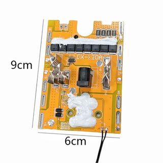 Hộp lưu trữ pin PYCOU, Pin 21V 10 / 15 / 20 Core 18650, Dụng cụ điện tự làm công suất cao 40A chuyên nghiệp cho dụng cụ cắt Makita
