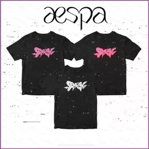 SY3 AESPA SPICY KPOP ÁO THUN người hâm mộ quà tặng KARINA GISELLE WINTERNING áo ngắn tay YS3