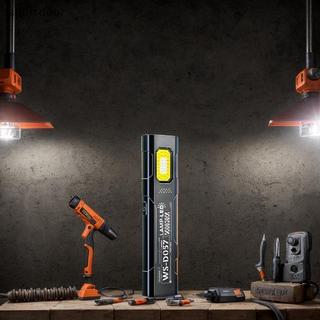 [sportoutdoor] Đèn pin móc khóa LED có thể sạc lại 550LM Đèn pin cầm tay bỏ túi Đèn lồng làm việc lũ lụt có nam châm cho trường hợp khẩn cấp [ra ngoài]