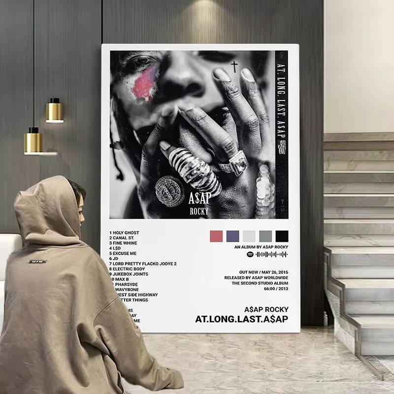Tranh Canvas Treo Tường Nhạc Pop Hip Hop 21 Savage Playboi Carti Poster Thẩm Mỹ Phòng Decor