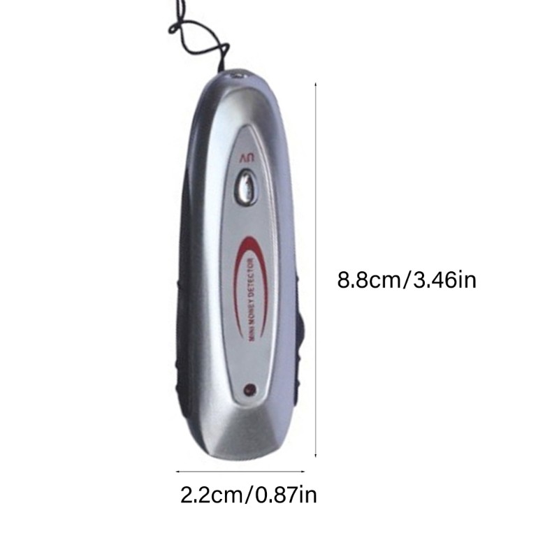 Btsg Bút xác minh tiền di động Đèn huỳnh quang Phát hiện từ tính Bút chuyển đổi tiền để kiểm tra nhanh chóng