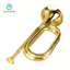Trumpet, Nhạc cụ chuyên nghiệp được làm bằng hợp kim đồng thau để sử dụng trong dàn nhạc