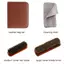 Springevenstar HorseHair Giày Bộ Bàn Chải Da Chăm Sóc Làm Sạch Dụng Cụ Đánh Bóng Bụi Shoehorn Trắng Giày Bảo Trì Bộ Gỗ Mềm Giặt Springevenstar