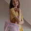Khách sạn Hàn Quốc 827 Túi mây Cotton đầy màu sắc Tote Máy tính di động