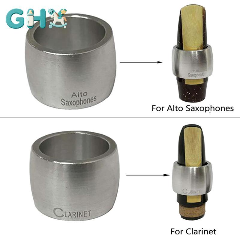 GHX Chuyên Nghiệp Saxophone Miệng Alto Clarinet Miệng Dây Buộc Đầu Kẹp Phụ Kiện VN