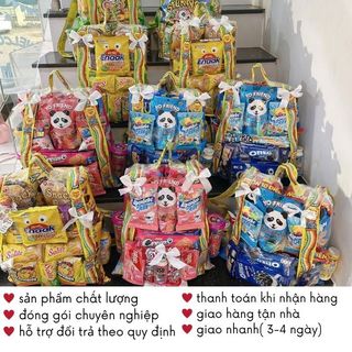 Balo Bánh Kẹo Ngọt Ngào Nhiều Màu Quà Tặng Người Yêu Bạn Thân Cute Ý Nghĩa Timo SQ01