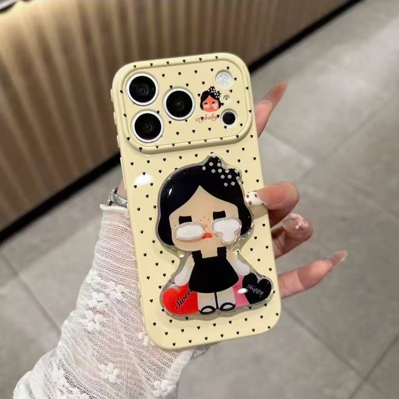 Ốp lưng iPhone keo mềm dễ thương thích hợp cho iPhone- iP 7/8/X/XS/XR/11/12/13/14/15/16/17/Plus/Air/Pro/Max