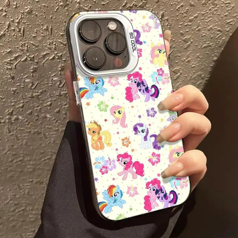 Ốp lưng My Little Pony nhiều màu, chất liệu bền đẹp tốt Bảo Vệ Camera Cấp iPhone 17/16/15/14/13/12/11/X/XS Max