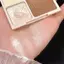 < Honeyba > Bảng điểm nổi bật bốn màu Face Matte Shadow Lasting Glow Brighten Contour Shimmer Powder 3D Nose Cosmetics Nice