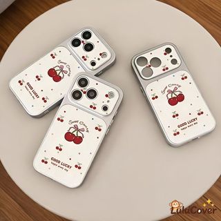 Ốp Da Nơ Anh Đào Ngọt Ngào Mùa Xuân Cho Redmi Note 15 14 13 12 12S Turbo 11 SE 11S 11T 10 9 Pro Max Lite 10S 9S 8 Pro Plus 5G 4G Đơn Giản Nhiều Màu Sắc Chấm Bi Thẩm Mỹ Bao Da Bé Gái