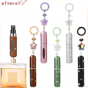 Chai Xịt AFTEROF, Chai Pha Chế Nước Hoa Móc Khóa Ngôi Sao Di Động, Mang Theo Hàng Ngày 5ml Chai Có Thể Đổ Lại Khi Đang Di Chuyển
