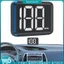 Universal HUD Head Up Display Đồng hồ tốc độ kỹ thuật số Đồng hồ tốc độ GPS KMH MPH Máy dò tốc độ phông chữ lớn Cắm và chạy cho ô tô, xe tải, phụ kiện an toàn lái xe