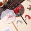 Quạt Cổ Trang Tròn Vải Lụa Thêu Tay Hán Phục Tết phượng hoàng cosplay có tua rua chụp hình xinh xắn