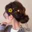 Phong Cách Hàn Quốc Preppy Phong Cách Liền Mạch Kẹp Tóc Mũ Đội Đầu Retro Trẻ Em Nhẹ Nhàng Kẹp Bên 2026 Phong Cách Mới Bé Gái Kẹp Tóc AG0I