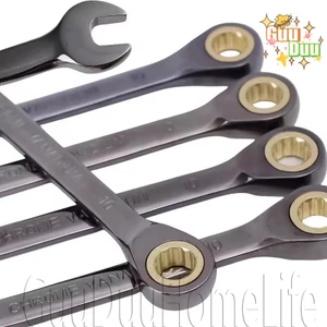 Cờ lê kết hợp Ratchet 72-Tooth - Cờ lê tháo rời phụ tùng ô tô - Cờ lê thép có thể điều chỉnh - Cờ lê sửa chữa cơ khí - Công cụ bảo trì nội thất / Giao hàng miễn phí