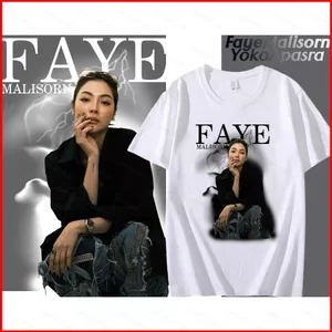 YB1 Trống Dòng Faye Lễ Kỷ Niệm Yoko Apasra Thái Phim Truyền Hình Phía Trước Lưng Kaos Áo Thun Cosplay Vải BY1
