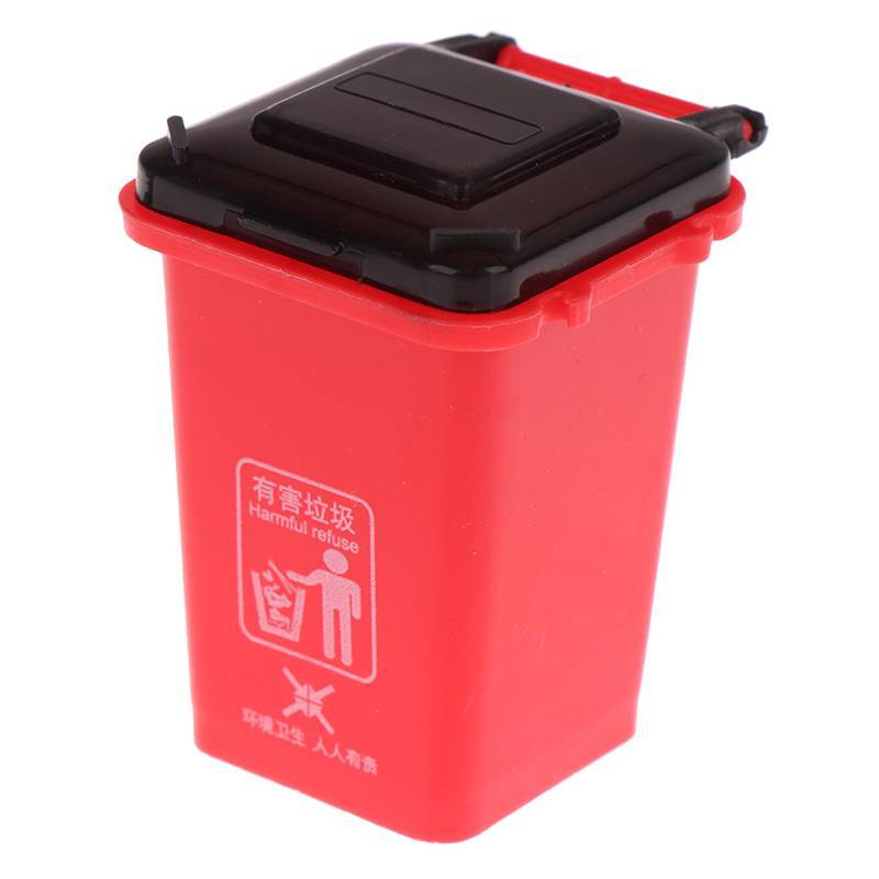 PlumHOUSE 1: 12 Nhà Búp Bê MiniTrash Có Thể Mẫu / Thùng Rác Mini / Bút Sắp Xếp Lưu Trữ Nhà Có Thể VN