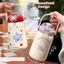 Bình nước bằng thép không gỉ cách nhiệt bigapple Kids có ống hút, thép 304 RDG