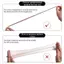 AqToCna 20 Chiếc Lưới Tóc Giả Nylon Bền Đẹp Cho Bun Tóc Phong Cách Dụng Cụ 5Mm Tóc Lưới Cho Ren Tóc Giả Lưới Tạo Kiểu Tóc AqToCna