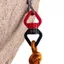 Carabiner xoay LACYESUK 30kN, 360° Xoay Chống Rối Xoay Carabiner Xoay, Spinner Hạng Nặng Đa Năng Xoay Kết Nối Ngoài Trời Leo Núi