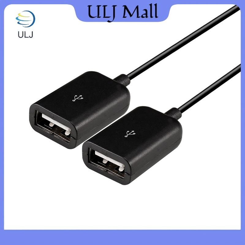 Cáp HUB cổng kép ULJ Micro USB / Type C sang 2 OTG Y Splitter cho máy tính bảng PC Bộ chuyển đổi Android.