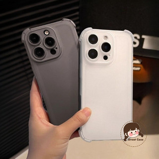Ốp Điện Thoại Ice Mist Cho Xiaomi 17 Pro Max 15T Pro 15S Pro 15 14 Pro Ultra 14T 13 Pro 5G 4G Ốp Lưng Trong Suốt Mờ Bốn Góc Vỏ Mềm Chống Rơi Bao Gồm Tất Cả