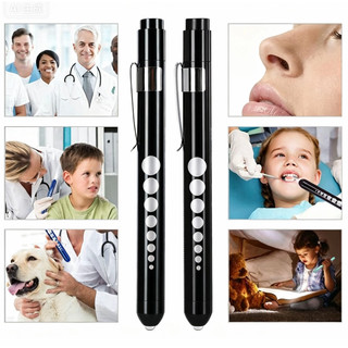 [COD] Bút Đèn Pin Khám Bệnh Cần Thiết Màu Đen - Ánh Sáng Trắng, Pin AAA, Dài 14cm,Dụng Cụ Hỗ Trợ Khám Bệnh Hiệu Quả