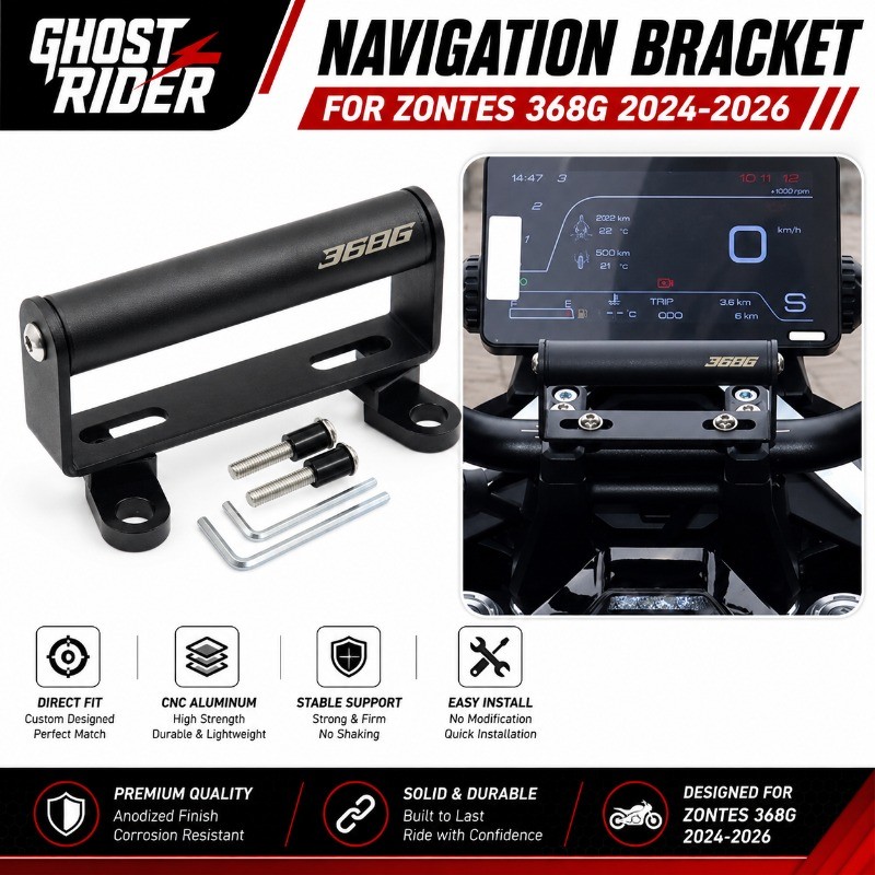 CHO ZONS 2024 2025 2026 368G Xe Máy Định Vị Giá Đỡ Điện Thoại Thanh Nối Dài GPS Đa Năng Gắn Phụ Kiện