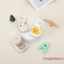 Giày lưới trẻ em Bùa thú thoáng khí Giày tập đi đầu tiên Đế mềm Giày thể thao chống trượt