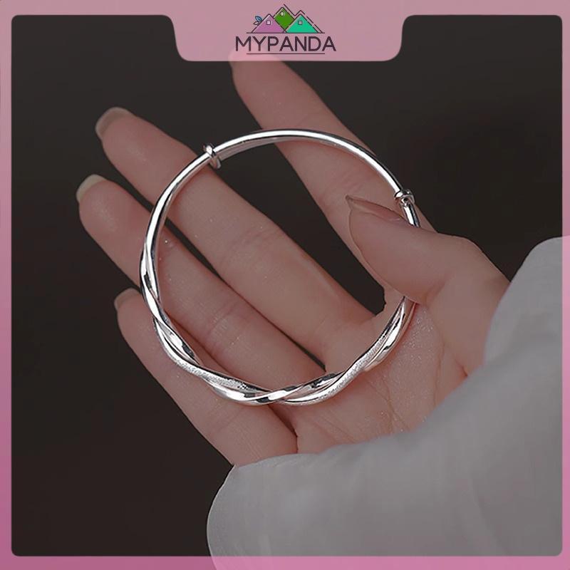 Vòng Tay Mobius Bangle đơn giản dành cho nữ, phù hợp làm quà tặng sinh nhật hoặc đi tiệc.