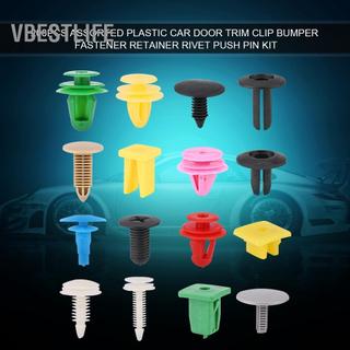 VBESTLIFE KIMISS 200 Chiếc Các Loại Nhựa Cửa Ô Tô Viền Kẹp Ốp Lưng Dây Giữ Đinh Tán Bộ Pin Nhấn