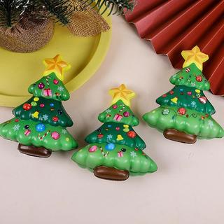 [dreamdreaming] 4 Cây thông Noel Ông già Noel Nai sừng tấm Người tuyết Squeezy Hoạt hình dễ thương Phục hồi chậm Đồ chơi mềm Đồ chơi tái tạo căng thẳng Quà tặng Giáng sinh [zkm]