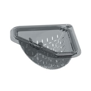 Giỏ thoát nước bồn rửa YUUKII, Bộ lọc bồn rửa nhà bếp tam giác chống rò rỉ riêng biệt, Bộ lọc từ tính sáng tạo Hộp đựng rác bồn rửa đa chức năng nhanh chóng Đồ dùng nhà bếp