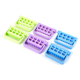 8 / 16Holes Nha Khoa Endo Tập Tin Giá Đỡ Tổ Chức Hộp Bảo Quản Tự Động Cố Định Mũi Khoan Nội Nha Chân Kênh Tập Tin Khối Nha Sĩ Dụng Cụ