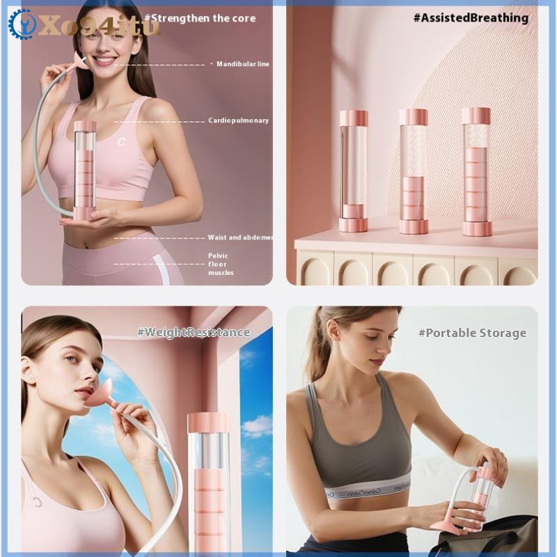 XOITU Có Thể Điều Chỉnh Màng Thở Quả Tạ Huấn Luyện Sức Mạnh Da Mặt Toning Lung Dung Tích Expander VN
