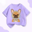 COD (Hồ Chí Minh)DREAMY BABYQuần áo trẻ em Phong cách Hàn Quốc áo tròn cổ trẻ em bằng cotton