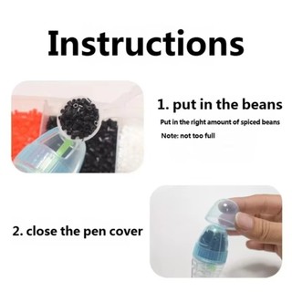 Bút vị trí hạt ZENITTHCO, Máy làm báo chí Thủ công Perler Hama Hạt bút, Dự án thủ công DIY sáng tạo Tiết kiệm thời gian Đầu 2.6mm Bút định vị hạt cầm tiện dụng cho trẻ em