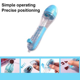 Bút vị trí hạt COZYNEST, Bút bấm đầu 2.6mm Perler Hama, Hạt DIY sáng tạo Dự án thủ công Đồ thủ công tự động Máy làm hạt Dụng cụ đặt trẻ em