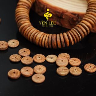 Vòng Trầm Hương Hạt Nút Tốc Kiến Tự Nhiên - Mùi Thơm Ngọt Ngào - Trầm Hương Yên Lộc