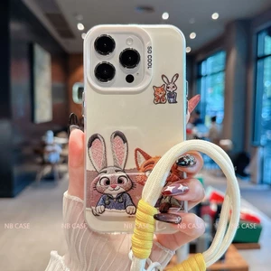 Ốp Samsung S22 S23 S24 S25 Plus S23 Ultra S24 FE Chống Sốc Dây Đeo Họa Tiết Hoạt Hình Dễ Thương ChoP- XPDPCYK732