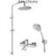 Vòi sen TOTO Nhật Bản, vòi bồn tắm một cần gạt, bộ vòi sen có thanh điều chỉnh TBS01302B