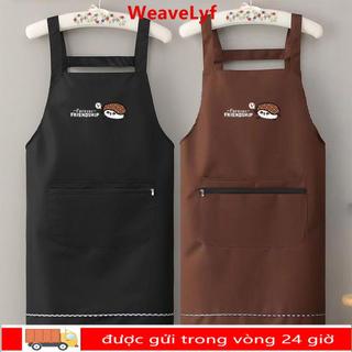 Tạp dề Barista chống bẩn WEAVELYF, Tạp dề nhà bếp chống nước gia đình, Dụng cụ làm sạch Tạp dề làm việc chống mài mòn Nhà hàng