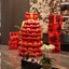 Đếm ngược Bóng bay năm mới Trang trí cây may mắn Đồ trang trí phước lành hòa bình cho quán Bar phòng khách