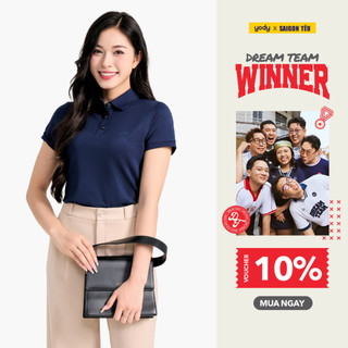 [KOL/KOC] Áo Polo Nữ YODY cotton mắt chim co giãn thoáng mát chống nhăn APN7280