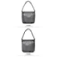 Túi xách nữ cầm tay 66789 | Mới túi thùng 4 mùa | Kích thước 24*24*15cm | Nữ | Túi đeo vai | Túi đeo chéo | Túi cầm tay | Phong cách thời trang thể thao | Túi thùng da mềm | Túi đeo chéo nhỏ