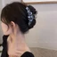 Pháp Kim Loại Camellia Lấy Kẹp Nữ Đầu Lưng Thanh Lịch Tóc Lấy Cá Mập Kẹp Mũ Đội Đầu Kẹp Tóc Sang Trọng Kẹp Tóc