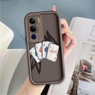 Ốp Lưng Cho VIVO Y19S Pro Y29 4G Hoạt Hình Silicon Mềm Ốp lưng TPU Xúc Viền Bi-a Mắt Thiên Thần Chống Sốc Ốp Lưng