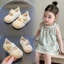 Giày Nữ Cho Bé Phong Cách Mùa Xuân Trẻ Sơ Sinh Đế Mềm Cho Bé 1-3 Tuổi Trẻ Em Giày Bé Gái Rỗng Giày Sandal